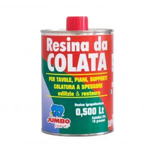 RESINA DA COLATA TRASPARENTE 0,500